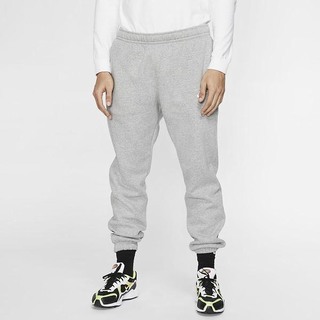 Pantaloni Nike Sportswear Club Fleece Barbati Gri Inchis Albi | HTQW-90736